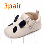 oddler Shoes – Cartoon Animal Soft Leather Baby Shoes Non-Slip Soft Sole for Spring & Autumn