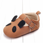 oddler Shoes – Cartoon Animal Soft Leather Baby Shoes Non-Slip Soft Sole for Spring & Autumn
