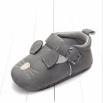 oddler Shoes – Cartoon Animal Soft Leather Baby Shoes Non-Slip Soft Sole for Spring & Autumn