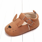 oddler Shoes – Cartoon Animal Soft Leather Baby Shoes Non-Slip Soft Sole for Spring & Autumn