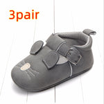 oddler Shoes – Cartoon Animal Soft Leather Baby Shoes Non-Slip Soft Sole for Spring & Autumn