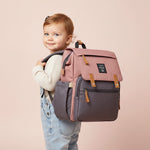LEQUEEN mummy bag diaper backpack waterproof baby care travel bag