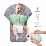 Portable waterproof baby changing pad foldable diaper changing mat for newborn travel diaper changes
