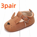 oddler Shoes – Cartoon Animal Soft Leather Baby Shoes Non-Slip Soft Sole for Spring & Autumn