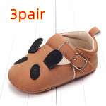 oddler Shoes – Cartoon Animal Soft Leather Baby Shoes Non-Slip Soft Sole for Spring & Autumn