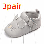 oddler Shoes – Cartoon Animal Soft Leather Baby Shoes Non-Slip Soft Sole for Spring & Autumn